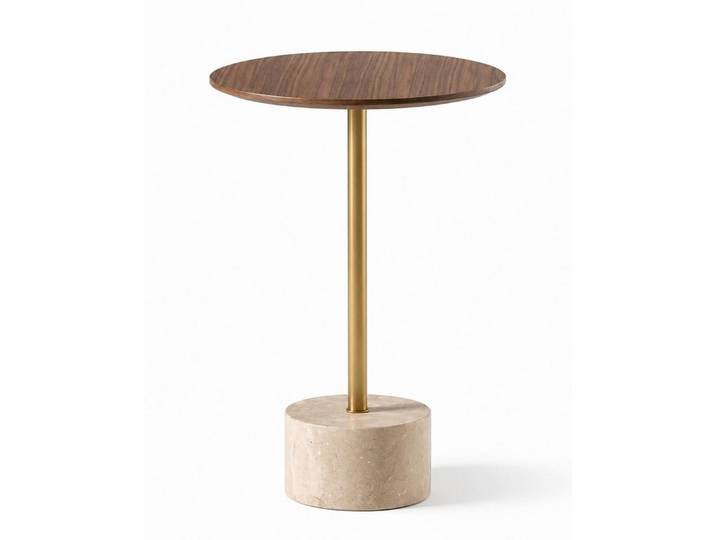 JVmoebel Beistelltisch Beistelltisch Stil modern Farbe gold neu praktisch Wohnzimmer rund, Made in Europa