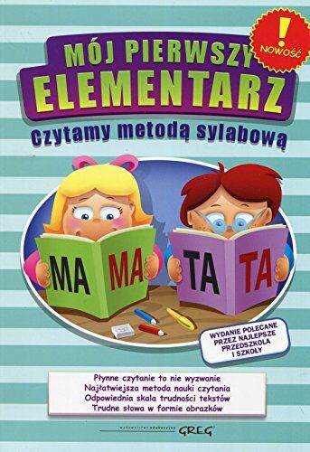 Alicja Karczmarska-Strzebonska - Mój pierwszy elementarz Czytamy metodą sylabową - Preis vom 17.10.2026 19:25:27 h