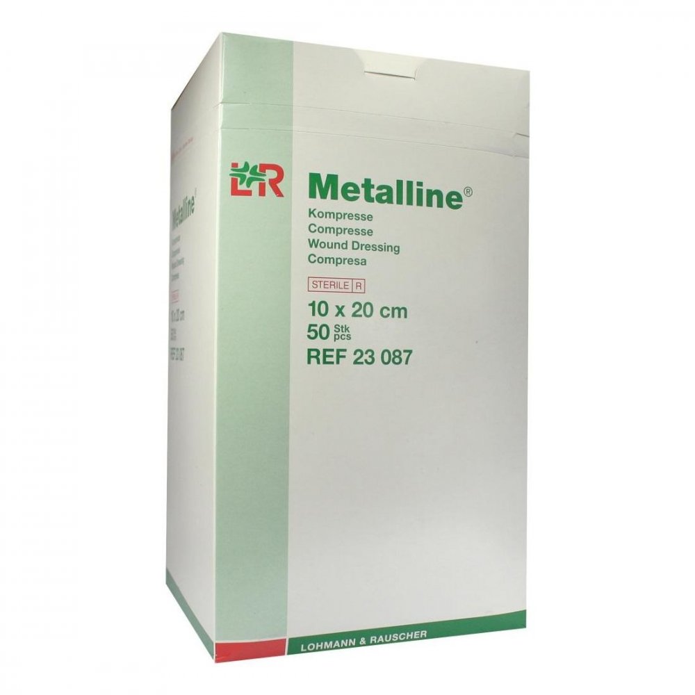 Lohmann & Rauscher GmbH & Co.KG Metalline Kompressen 10x20cm steril 03036820