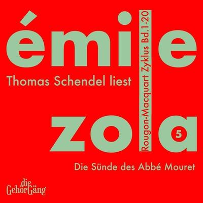 Rougon-Macquart Zyklus, Band 5 - Emile Zola, Audio, 4099995961270