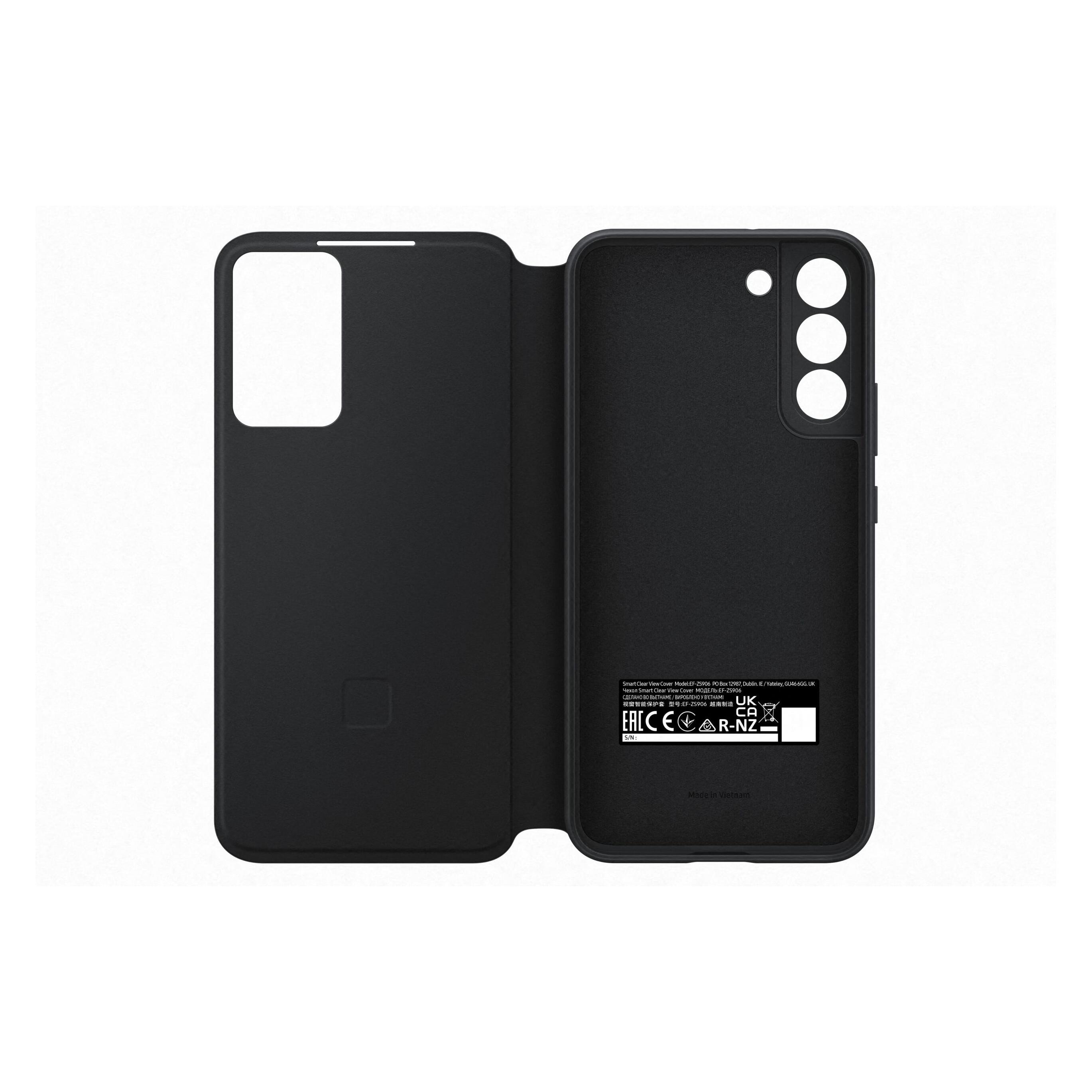 Samsung Clear View Cover (Samsung Galaxy S22+) (EF-ZS906CBEGEW)