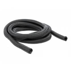 Delock 18920 18920 Geflechtschlauch Schwarz Polyester 5 m 26 mm (max) 1 St.