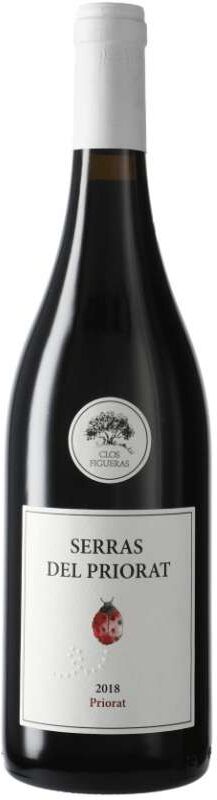 Vino tinto Serras del Priorat 2023 de Clos Figueras - Intenso y elegante