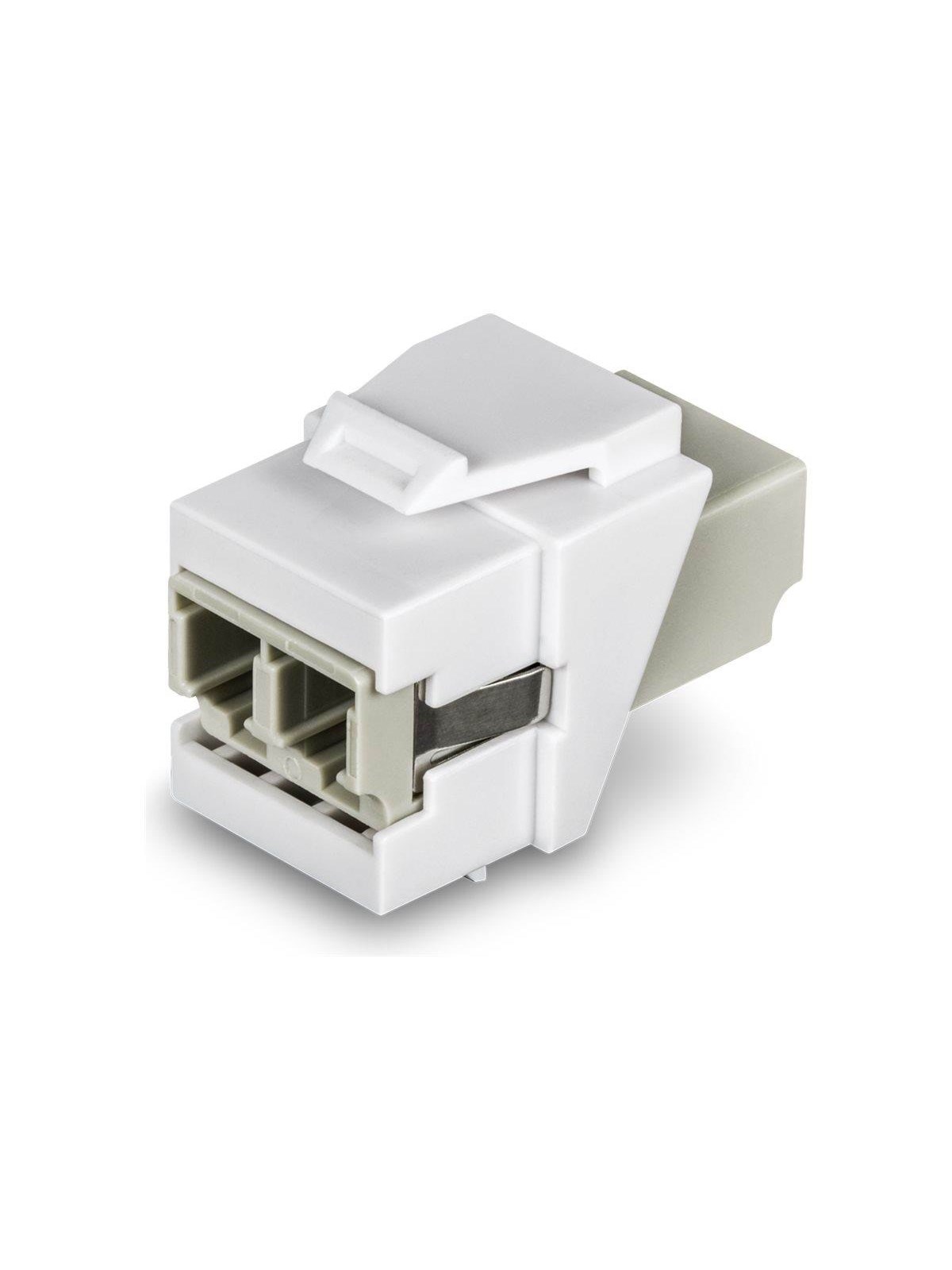 TRENDnet modular insert - LC duplex fibre optic - TAA Compliant