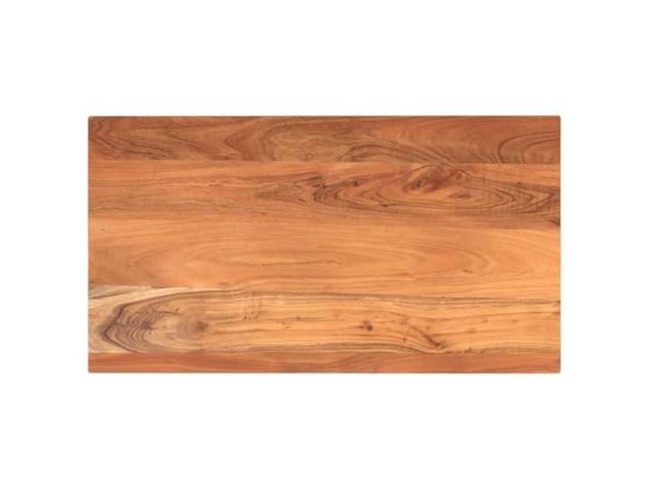 hliofuir Tischplatte 120x60x3,8 cm Massivholz Akazie Rechteckig Ideal für Esszimmer und Arbeitszimmer: Rustikales Hartholz-Unikat mit lebendiger Naturmaserung für individuelle DIY-Möbel.
