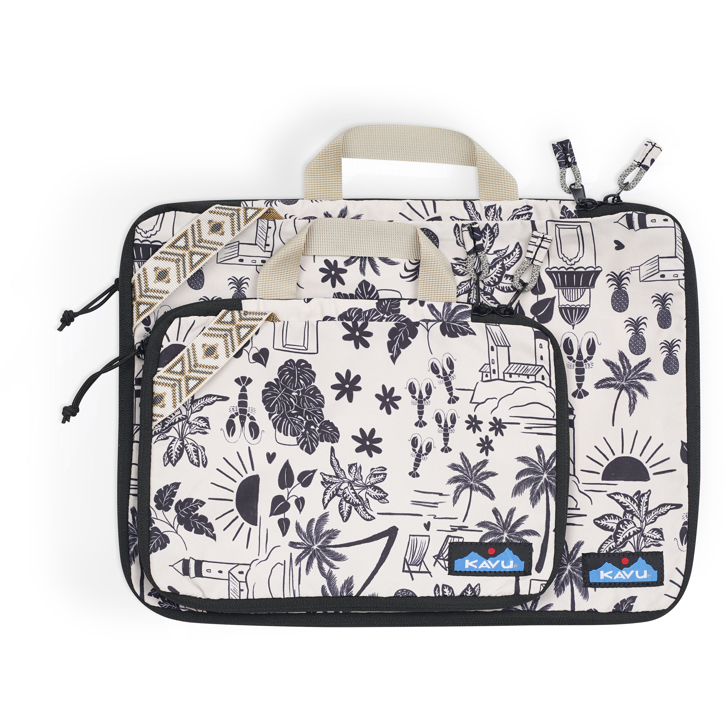 Kavu Wander Packtasche Packwürfel & Packtaschen weiss Größe 14L Lifestyle
