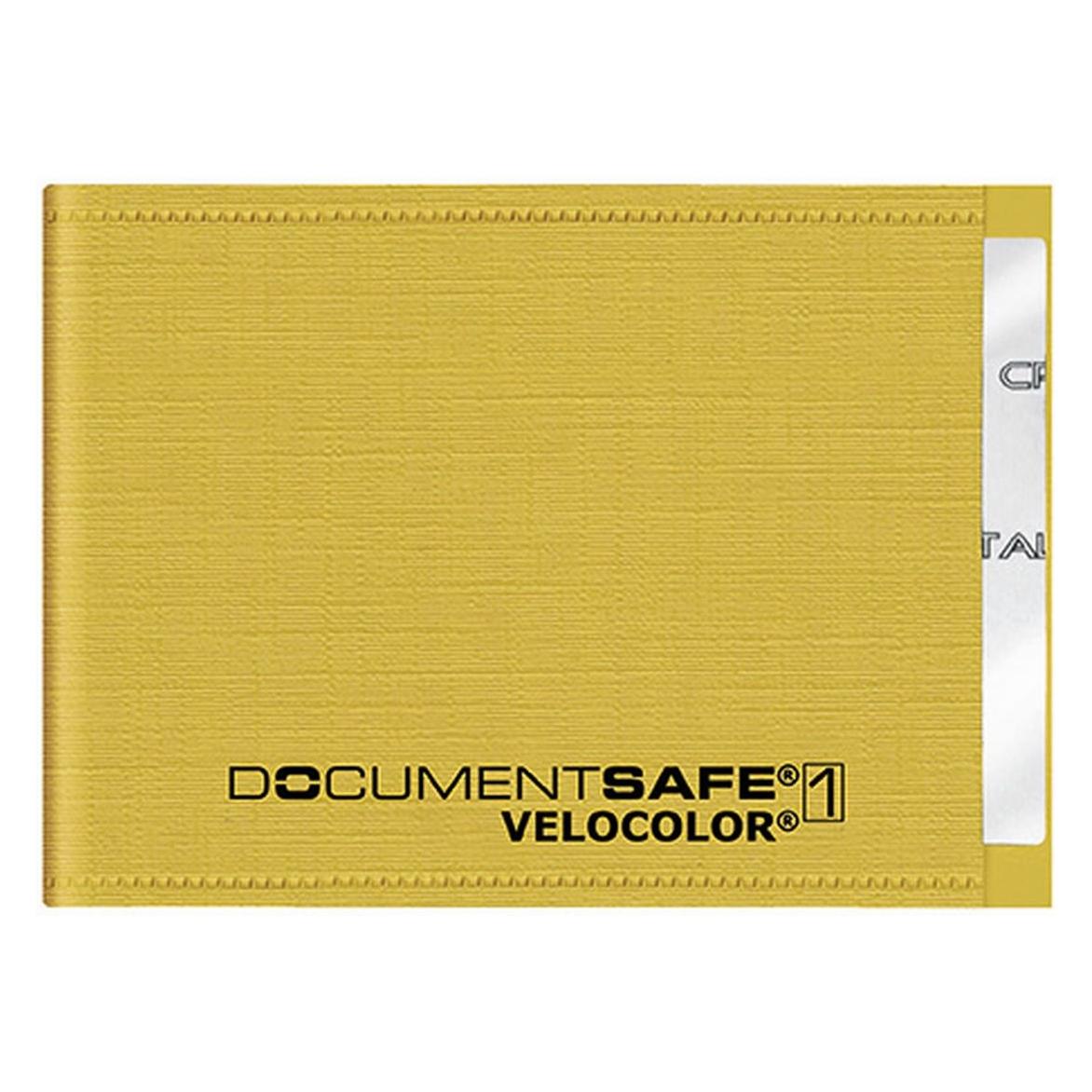 Veloflex Kreditkartenhülle Document Safe VELOCOLOR gelb 9,0 x 6,3 cm (A7, 1x) (3271310)