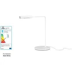FLO Bedside Nachttischlampe weiß