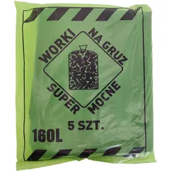 Extra starke Bauschutt- und Bausäcke WOJAFKO 160L reißfest und strapazierfähig DV-247