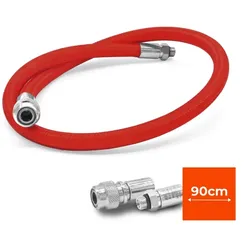 Miflex Extreme Inflator Schlauch - 90 cm - Rot