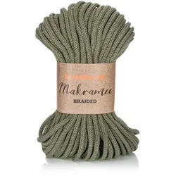buttinette Makramee-Garn "Braided", geflochten, Stärke: 9 mm, Länge: 45 m