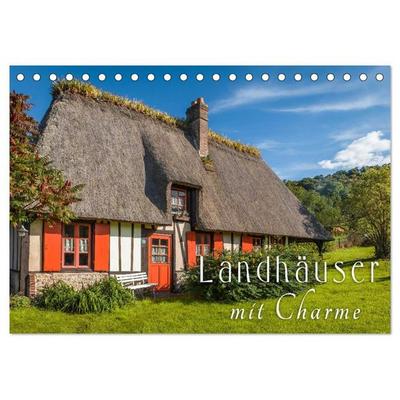 Landhäuser mit Charme (Tischkalender 2027 DIN A5 quer), CALVENDO Monatskalender
