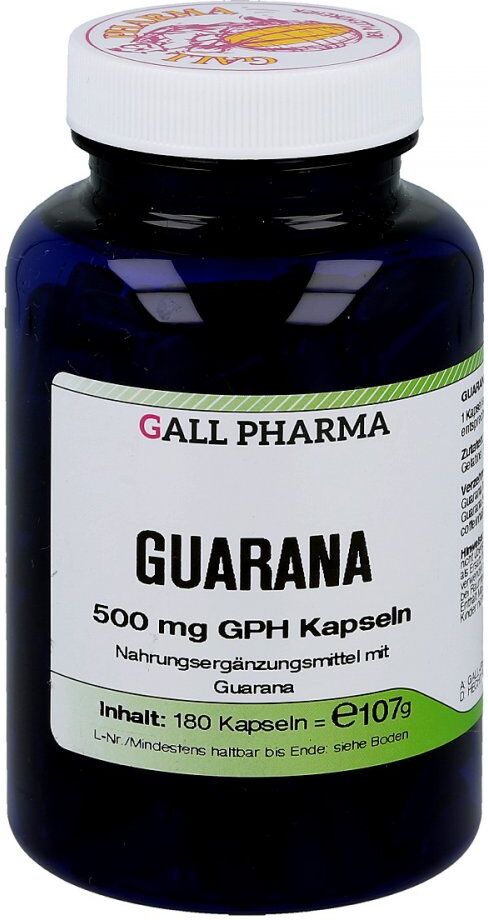 Guarana 500 mg Gph Kapseln