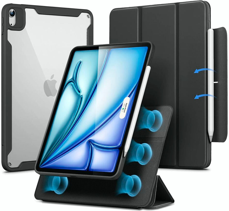 iPad Air 11-10.9" (2026-2020) ESR Rebound Hybrid Cover - Sort