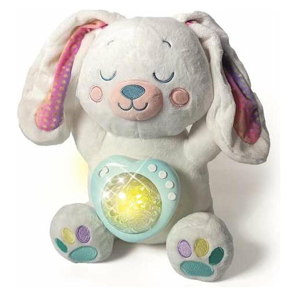 Clementoni Baby Kaninchen Kuschelig Interaktive Nordlichter (17 cm) (17502)