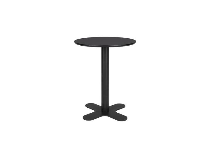 Table de bistrot ronde noire Sanjay