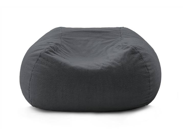 Hocker BOBOCHIC MERIBEL 70x120x60cm samt dunkelgrau