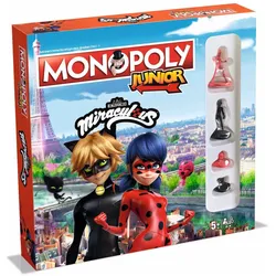 Winning Moves Junior Monopoly Miraculous (Deutsch, 2 - 4 Spieler)