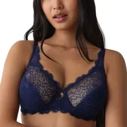 Triumph BH Amourette Sparkle Wired Bra Marine E 75 Damen