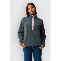 Rip Curl S-Series Polartec Half-Zip Fleece Pullover charcoal marle Gr. XS