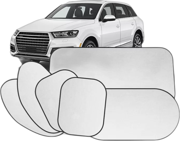 INF Pare-soleil pour pare-brise de voiture, Pack de 6