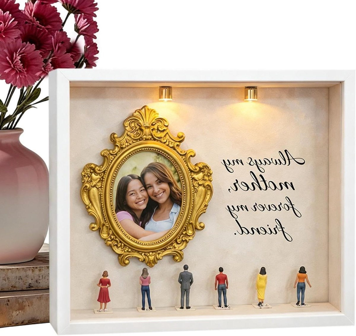 Mini Museumset Doe-het-zelf Kit met Verlichting - Mat - 33 x 23 cm