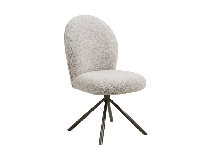 180° drehbarer Design Esszimmerstuhl „Lana“ Nordic Living