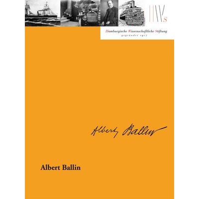 Albert Ballin, Gebundene Ausgabe von Johannes Gerhardt, Hamburg University Press - Staats- und Universitätsbibliothek Hamburg Carl von Ossietzky,