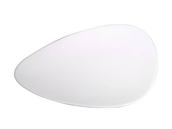 Alessi Untertasse Colombina für Teetasse, 6er-Set (FM10/79), Weiß