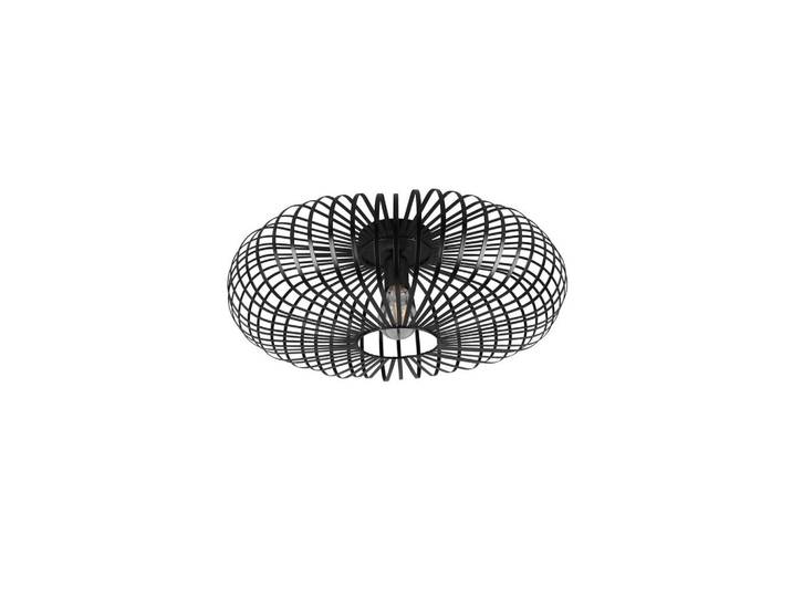Trio Leuchten Deckenleuchte Johann, Schwarz, Metall, 50x18x50 cm, Lampen & Leuchten, Innenbeleuchtung, Deckenleuchten, Deckenleuchten