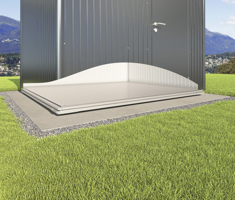 Biohort SmartBase, Gartenhausboden, Aluminium, Aluminium, Biohort, Europa 7, 2990 mm