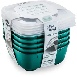 thermohauser Mehrwegschale GoodBowl Tiny, Grün, 5er Set