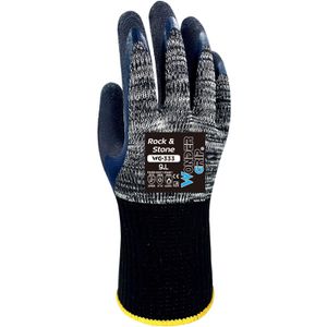 Wonder-Grip Schnittschutzhandschuhe WG-333 Rock & Stone, Schnittschutzlevel B, Baumwolle & Polyester, Gr. 9/L, 12 Paar