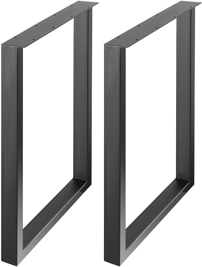 VEVOR Steel Table Leg Black 71.1cm H X 5cm W X 45cm D