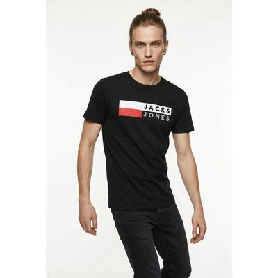 Jack & Jones PlusSize "JJECORP LOGO TEE SS O-NECK NOOS PLS" Baumwolle, regular fit