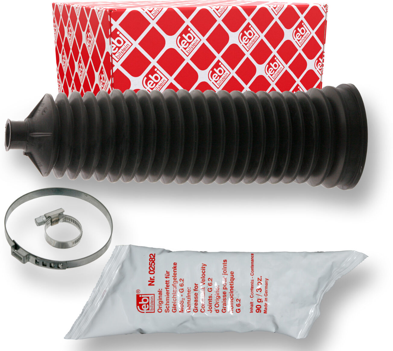 Febi Bilstein Faltenbalgsatz, Lenkung 36517 Für Ford