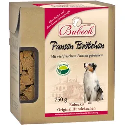 Bubeck Pansenbrötchen Hundesnack Sparpaket 4 x 750 Gramm