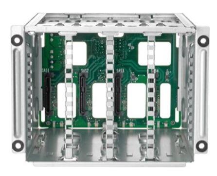 Hewlett-Packard Enterprise HPE 8SFF x1 U.3 Drive Cage Kit - Gehäuse für Speicherlaufwerke - Tri-Mode P48813-B21