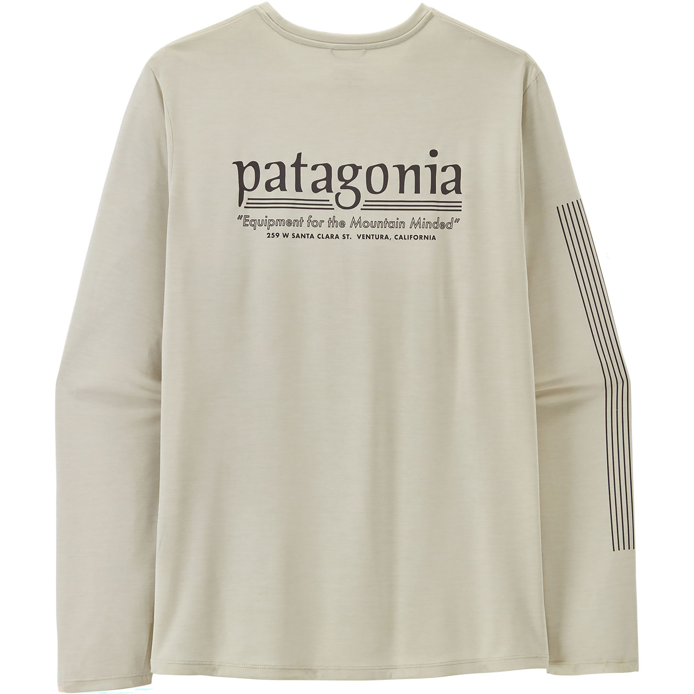 Patagonia Cap Cool Daily Hut Tripper Herren Longsleeves beige Größe M Trekking Geruchsneutralisierend