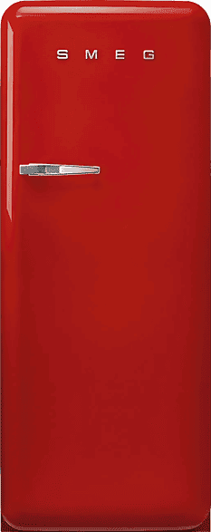 REACONDICIONADO Seminuevo Bueno Frigorífico una puerta - Smeg FAB28RRD5, Cíclico, 153 cm, 244 l, Rojo