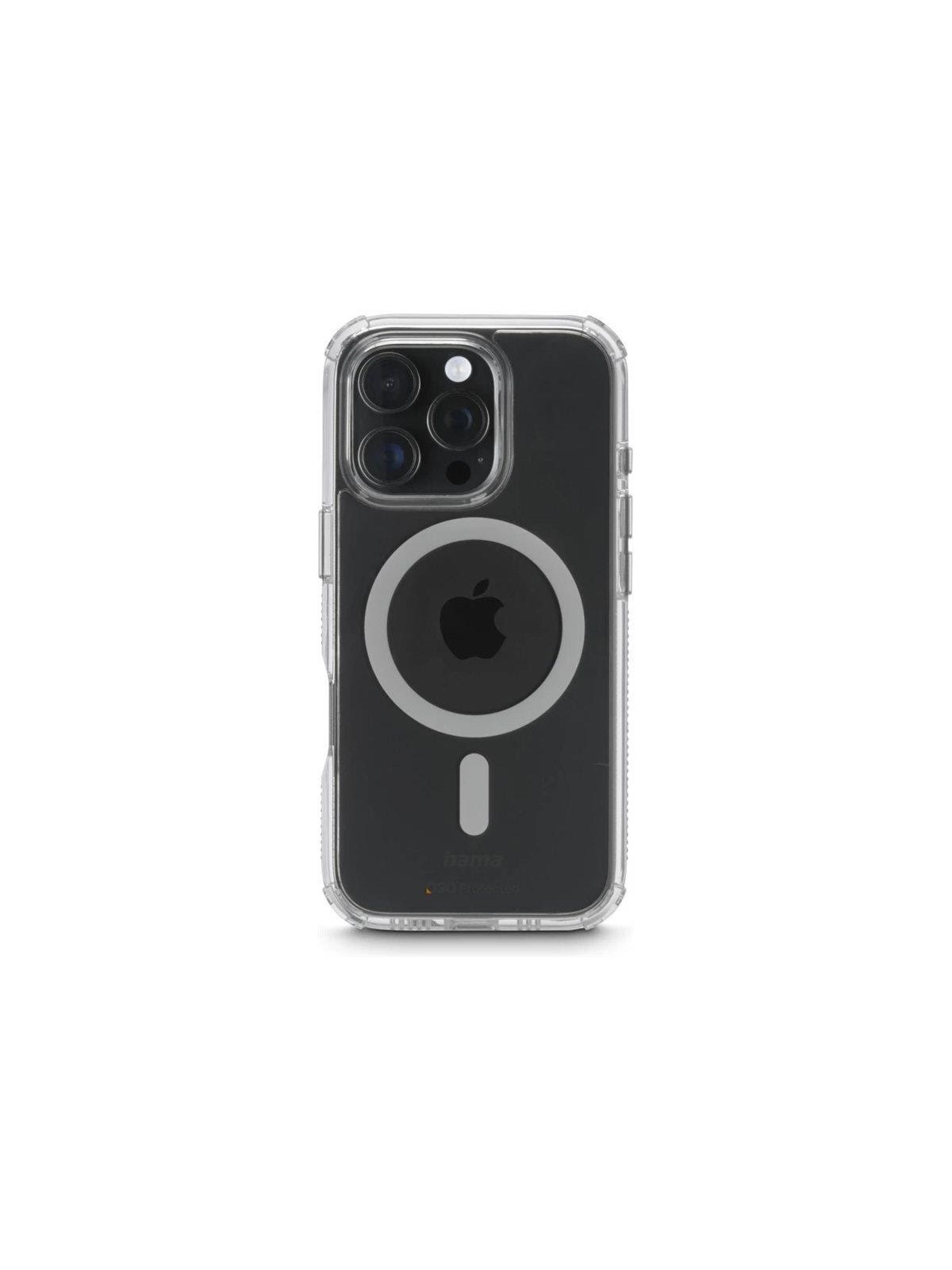 Hama Glass Protector Extreme Protect Iphone 16 Pro MagCase Transparent