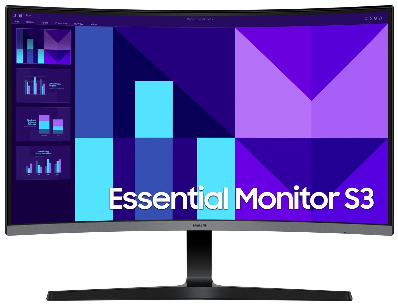 Samsung Essential S3 LS27D392GAUXEN Curved Monitor 68cm (27")