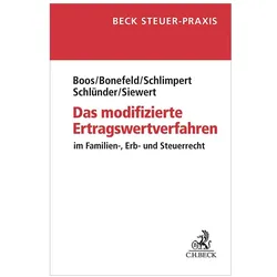 Das modifizierte Ertragswertverfahren, Fachbücher von Frank Boos, Michael Bonefeld, Rolf Schlünder, Stefan Siewert, Hans-Joachim Schlimpert