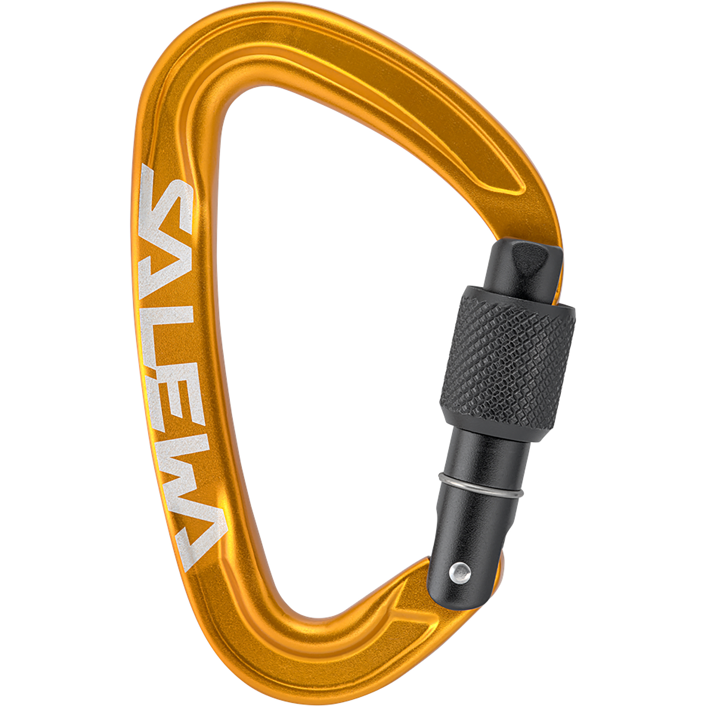 Salewa Ortles Screw Karabiner Karabiner orange Alpinklettern