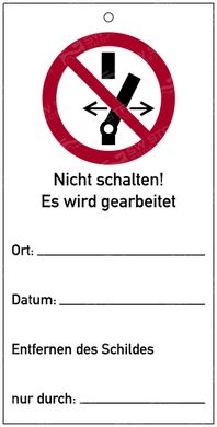 Swstahl Verbotsschild 07333l