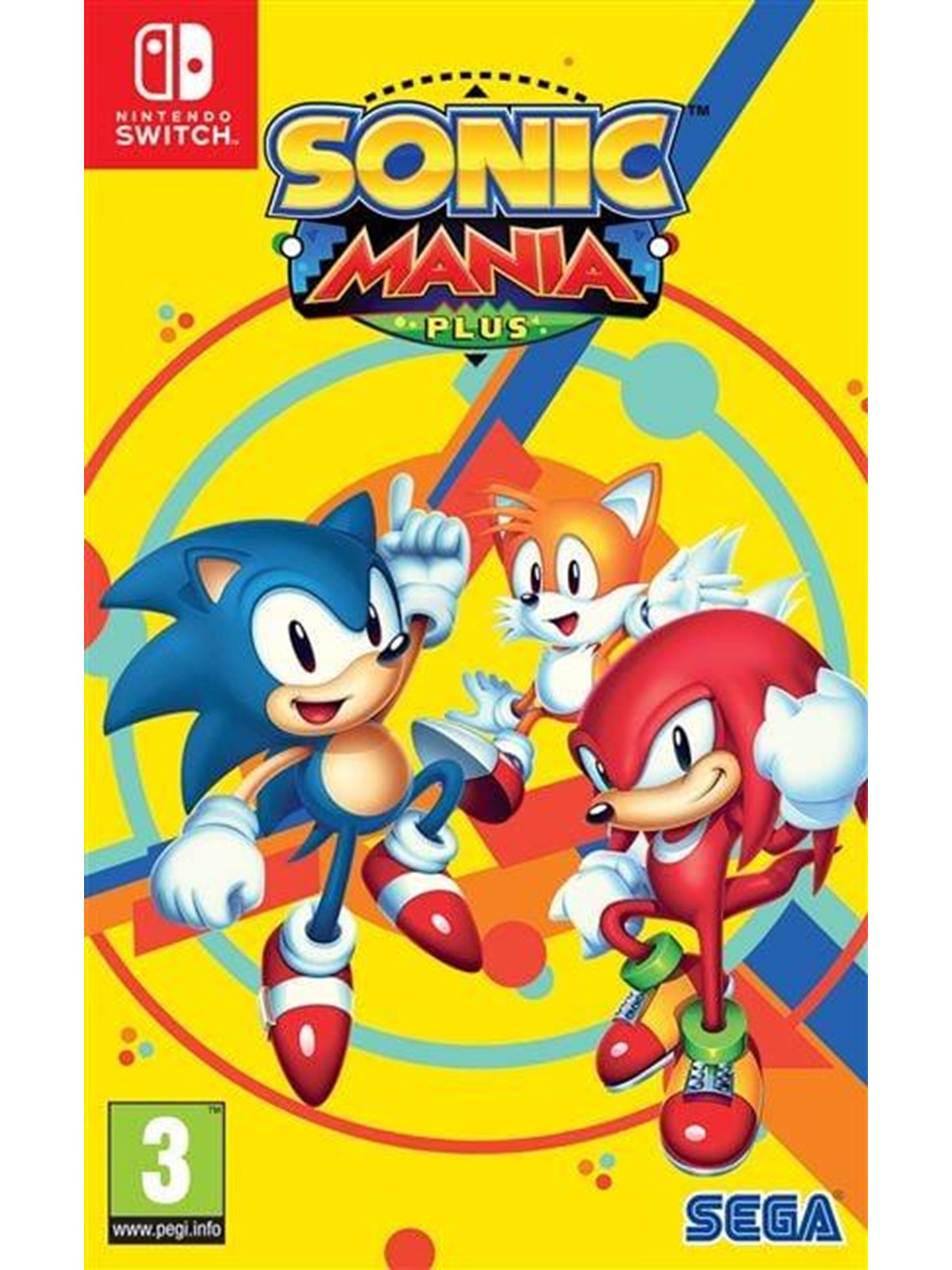 Sonic Mania Plus - Nintendo Switch - Platformer - PEGI 3