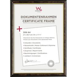 walther+ design JD130N Bilder Wechselrahmen Papierformat: DIN A4 (B x H) 21 cm x 29.7 cm Nussbaum