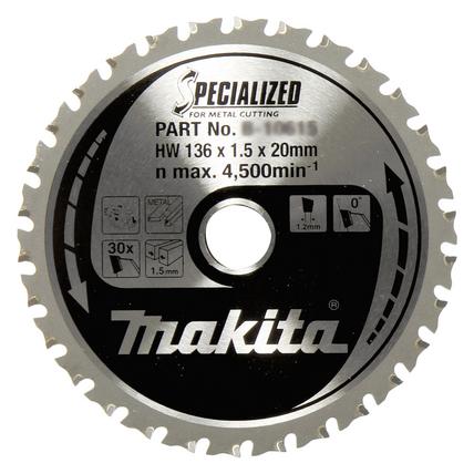 Makita SPECIALIZED Kreissägeblatt 136 (B-33526)