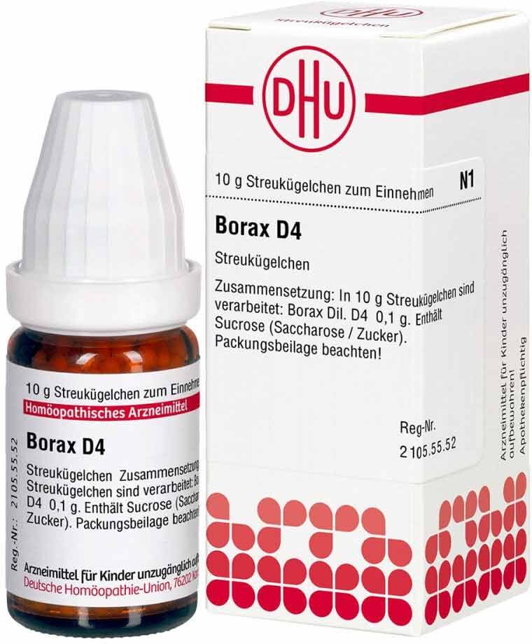DHU Borax D4 Globuli