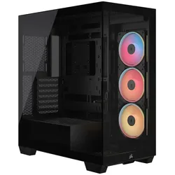 Corsair Midi Tower 3500X LXR LINK TG Schwarz
